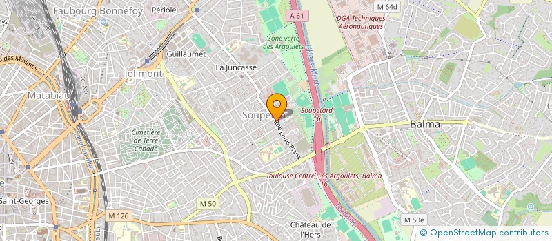 localisation de l'entreprise CHAHLA ASSO à TOULOUSE