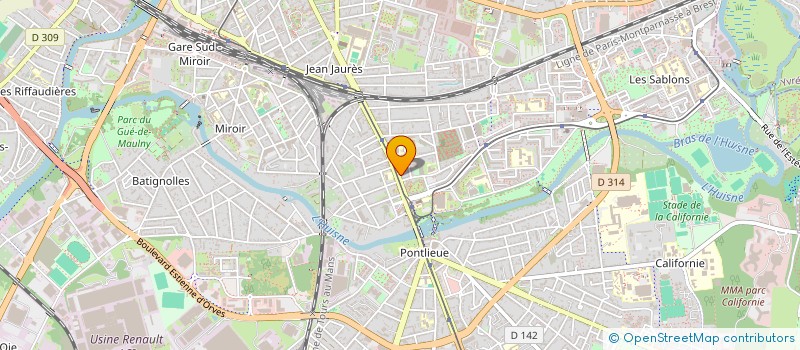 localisation de l'entreprise CHAHRAZED  LE MANS