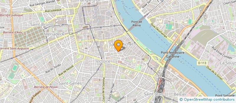 localisation de l'entreprise CHAHUTS à BORDEAUX