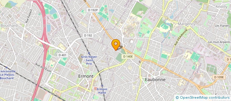 localisation de l'entreprise CHAI BARQUET à EAUBONNE