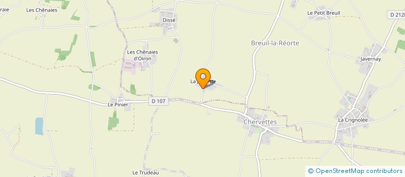 localisation de l'entreprise CHAI BELLEVUE  LA DEVISE