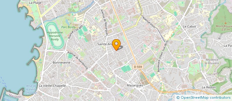 localisation de l'entreprise CHAI MONTAUCET à MARSEILLE