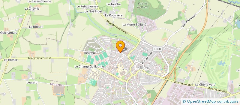 localisation de l'entreprise CHAI PA-BLOT à LE RHEU