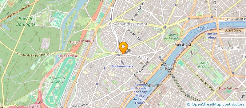 localisation de l'entreprise CHAI RBA  PARIS