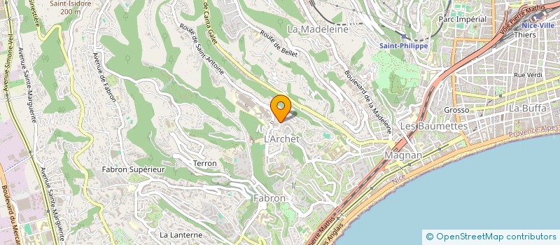 localisation de l'entreprise CHAI SOI à NICE