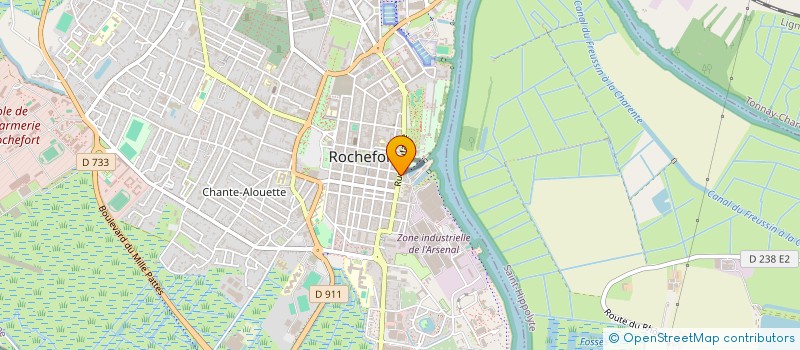 localisation de l'entreprise CHAI VOUS à ROCHEFORT