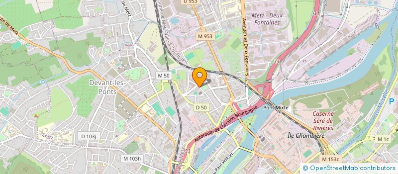 localisation de l'entreprise CHAIB  METZ