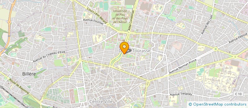 localisation de l'entreprise CHAIBI à PAU