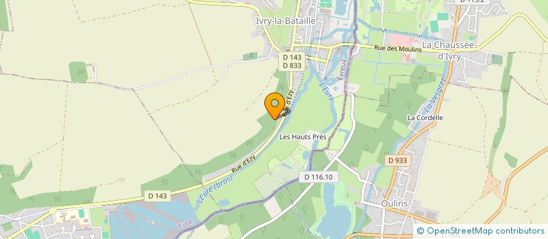 localisation de l'entreprise CHAIBI - BEKRI INDIVISION  IVRY-LA-BATAILLE