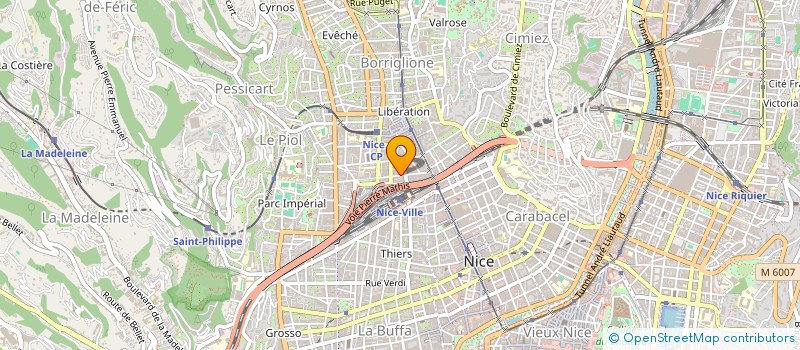 localisation de l'entreprise CHAIEB CONSTRUCTION  NICE