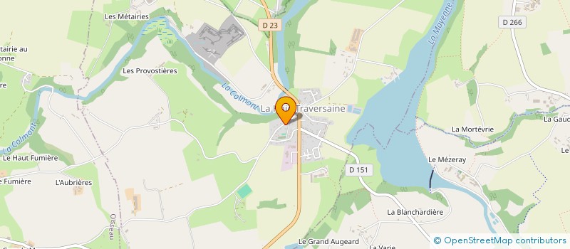 localisation de l'entreprise CHAIGNARD à AMBRIERES-LES-VALLEES