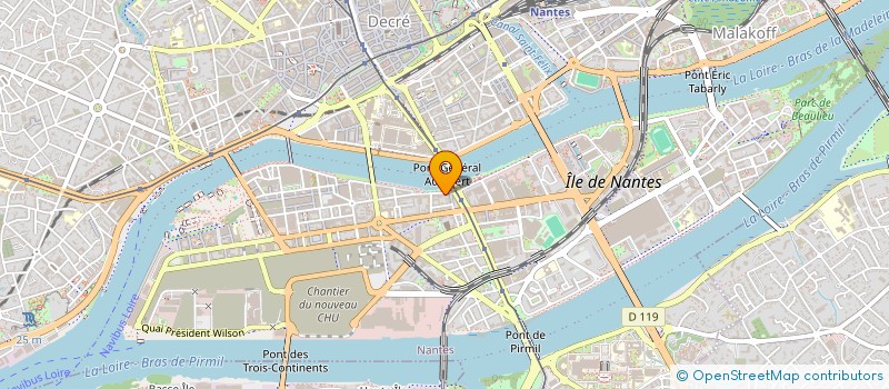 localisation de l'entreprise CHAIGNE BAKHTI FONCIER à NANTES