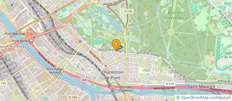 localisation de l'entreprise CHAIGNEAU RISKS AND GEOPOLITICS à CHARENTON-LE-PONT