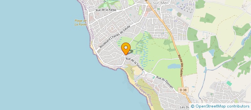 localisation de l'entreprise CHAIGNEAU UNIVERT  BRETIGNOLLES-SUR-MER