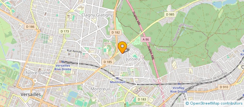 localisation de l'entreprise CHAIGNON EINSTEIN VALLEY  VERSAILLES