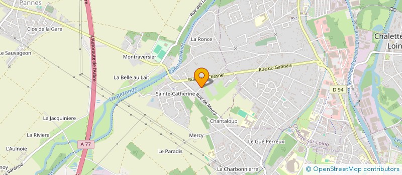 localisation de l'entreprise CHAIGNON / RATAYZYK à PANNES