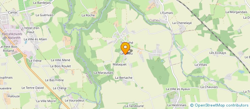 localisation de l'entreprise CHAIGNOVI  CORSEUL