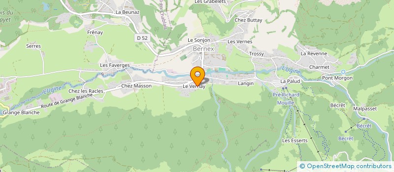 localisation de l'entreprise CHAIKA  SAINT-GINGOLPH