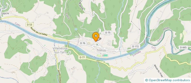 localisation de l'entreprise CHAIKONI  TREBAS