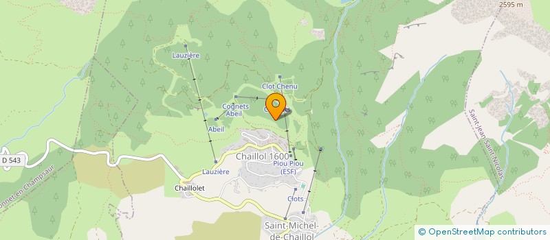 localisation de l'entreprise CHAILLOL SOLAIRE  SAINT-MICHEL-DE-CHAILLOL