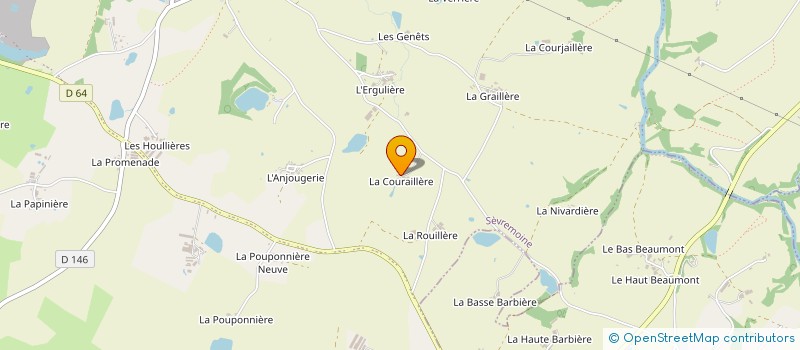localisation de l'entreprise CHAILLOU BATIMENT à SEVREMOINE