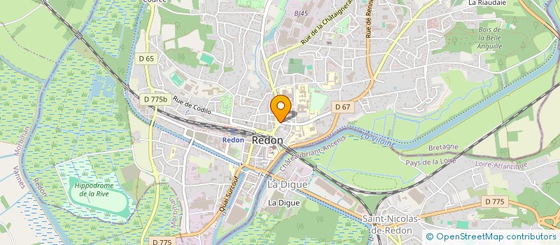 localisation de l'entreprise CHAILLOU-HOLDING  NANTES