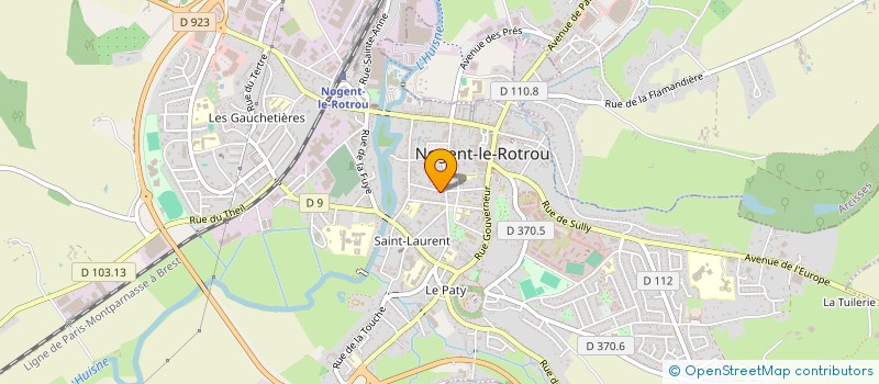 localisation de l'entreprise CHAILLOU MERL'INVESTMENTS à NOGENT-LE-ROTROU