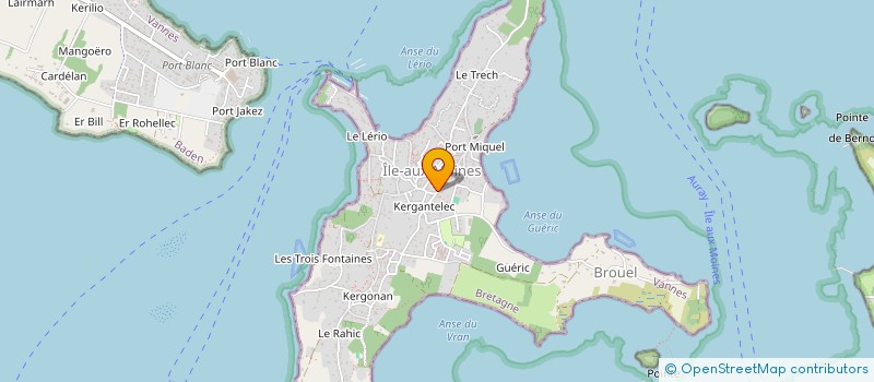 localisation de l'entreprise CHAILLOUX FRERES  ILE-AUX-MOINES