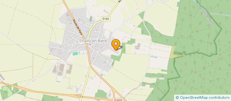 localisation de l'entreprise CHAILLY ENVIRONNEMENT à CHAILLY-EN-BIERE
