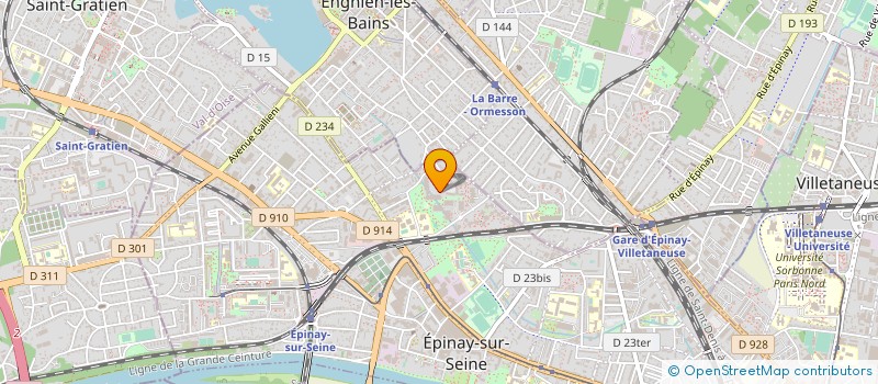 localisation de l'entreprise CHAIMA à EPINAY-SUR-SEINE