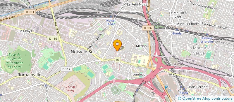 localisation de l'entreprise CHAIMA à NOISY-LE-SEC
