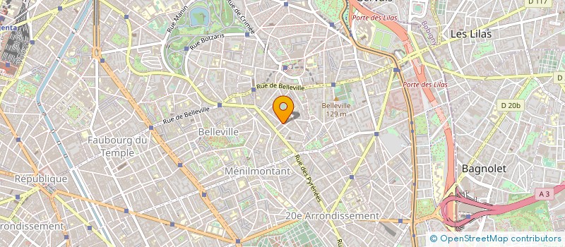 localisation de l'entreprise CHAIN BRODERIE à PARIS