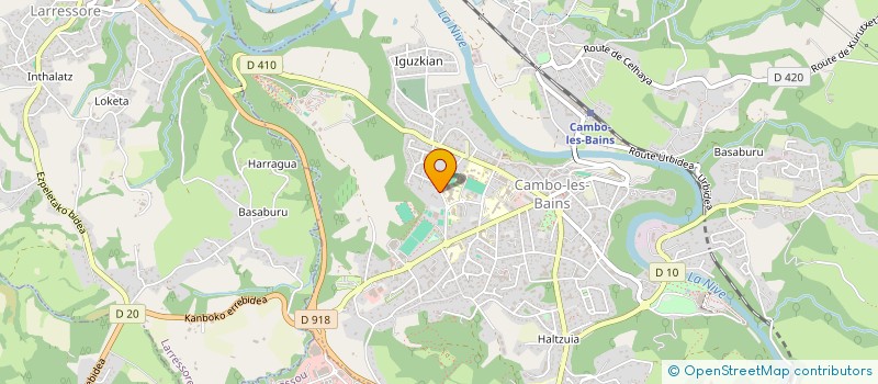 localisation de l'entreprise CHAIN64 à CAMBO-LES-BAINS