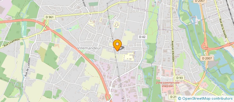 localisation de l'entreprise CHAINE BLEUE MONDIALE - SECTION FRANCE - PROTECTION DES ANIMAUX ET DE LA NATURE à VILLEMANDEUR
