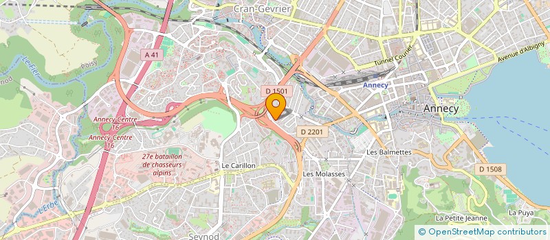 localisation de l'entreprise CHAINE D' ENTRAIDE DE SECURITE D' AMATEURS RADIO DU 74 à ANNECY