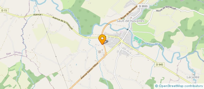 localisation de l'entreprise CHAINE DES ARTISANS BATI LUY à SAULT-DE-NAVAILLES
