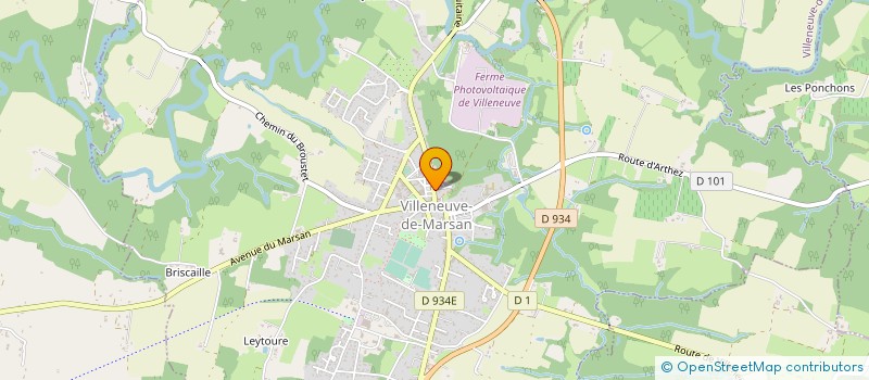 localisation de l'entreprise CHAINE DES ARTS DU BAS ARMAGNAC à VILLENEUVE-DE-MARSAN