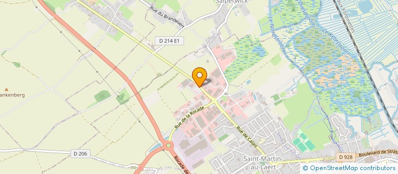 localisation de l'entreprise CHAINE ET MAILLE  SAINT-MARTIN-LEZ-TATINGHEM