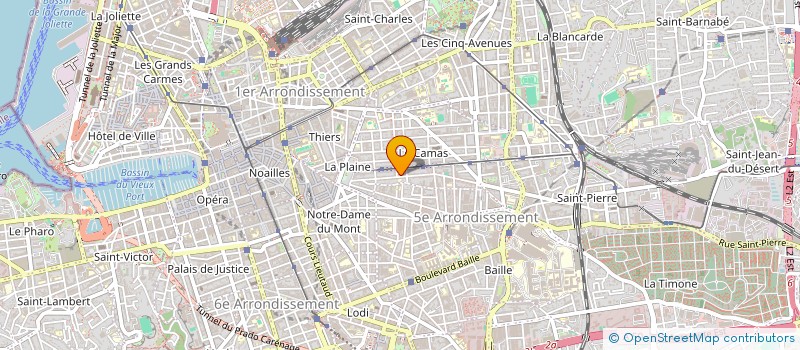 localisation de l'entreprise CHAINE2VIE à MARSEILLE