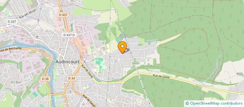 localisation de l'entreprise CHAINEZE ET YANISS  AUDINCOURT