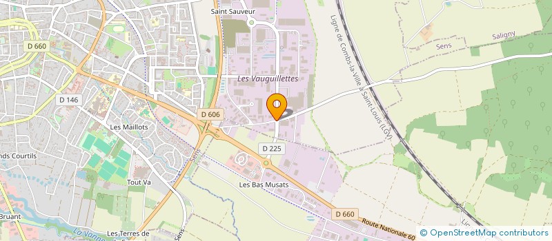 localisation de l'entreprise CHAINOTEL  MALAY-LE-GRAND