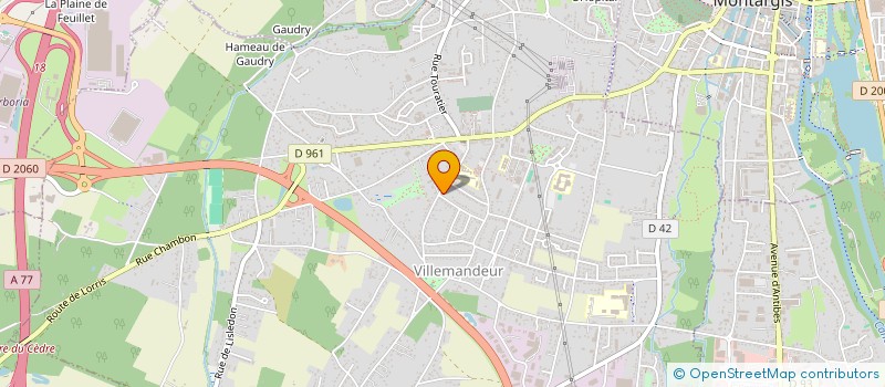 localisation de l'entreprise CHAINTREAU à VILLEMANDEUR