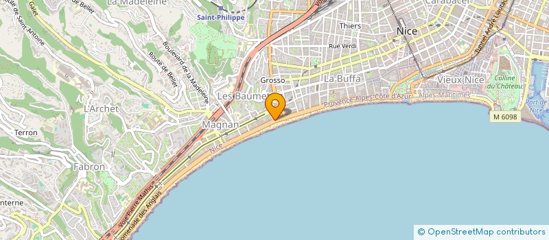 localisation de l'entreprise CHAIRE GOYA à NICE