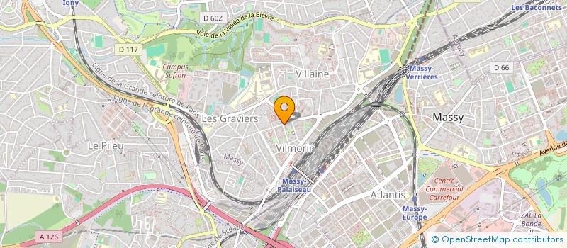 localisation de l'entreprise CHAISE INVESTISSEMENT à MASSY