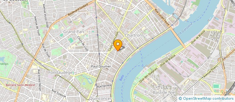 localisation de l'entreprise CHAITANE  BORDEAUX