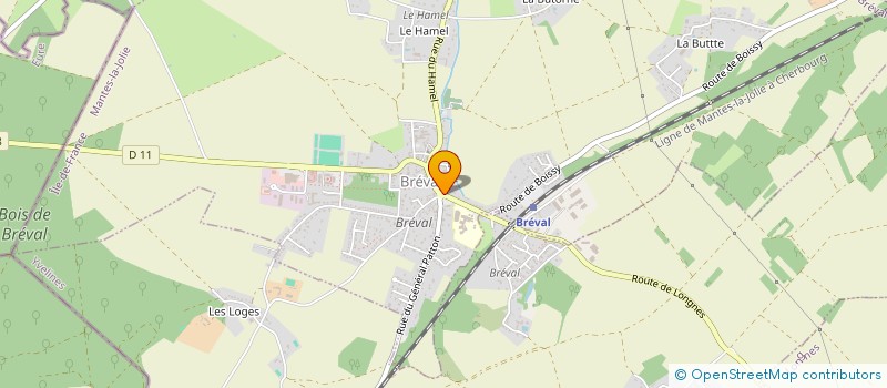localisation de l'entreprise CHAIZE SAS à BREVAL