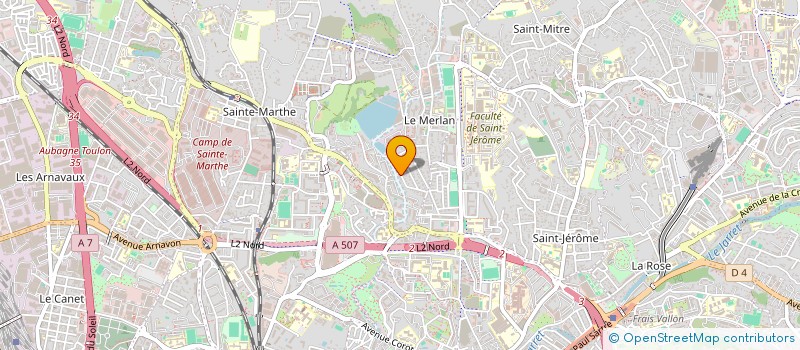 localisation de l'entreprise CHAJURO à MARSEILLE