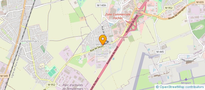 localisation de l'entreprise CHAKAI CHAKAI  VENDEVILLE