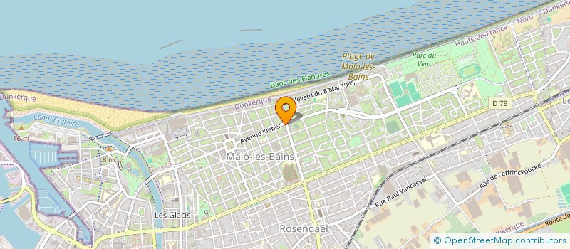 localisation de l'entreprise CHAKARL à DUNKERQUE