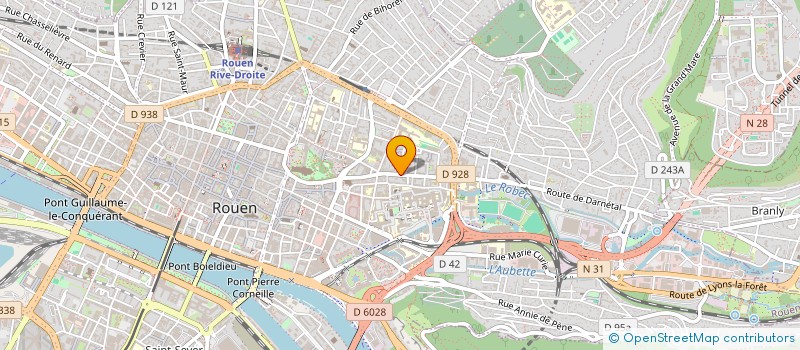 localisation de l'entreprise CHAKCHOUKA à ROUEN